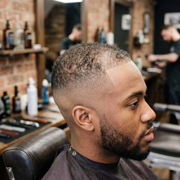 Choosing Too High a Fade for Fine Curls