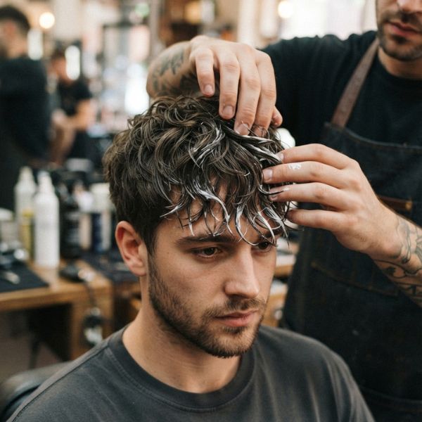 Using Heavy Wax on Textured Fringes