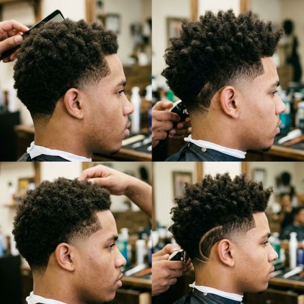 Burst Fade vs Taper