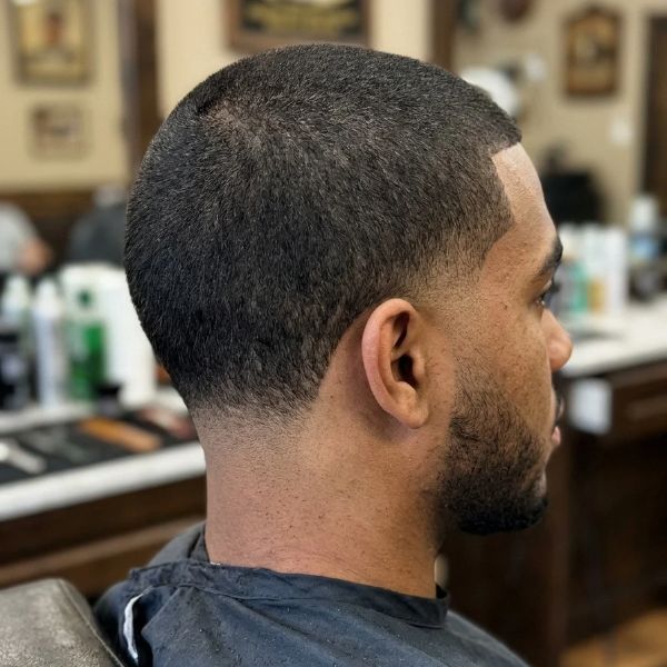 Buzz Cut Low Taper Fade