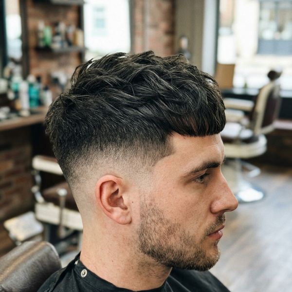 Inspired French Crop Taper Skin Fade