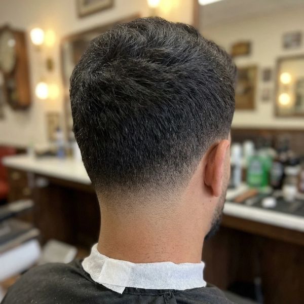 Low Taper Fade Back