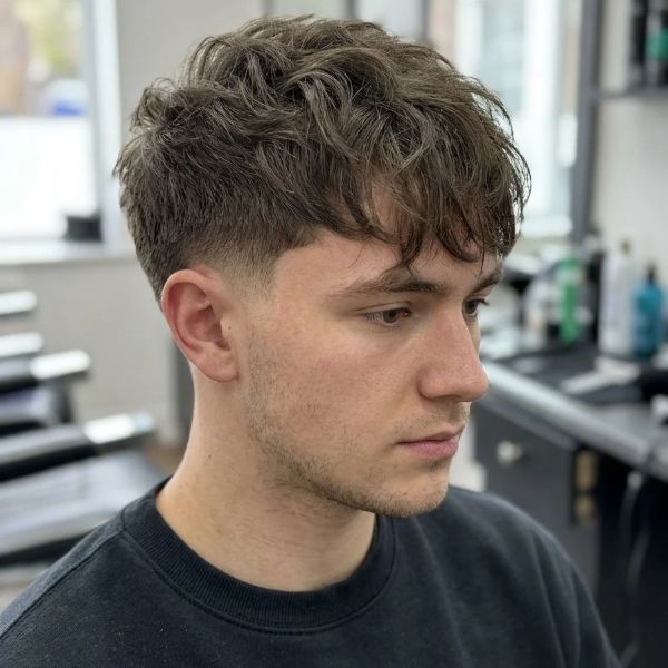 Low Taper Fade Fringe