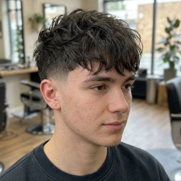 Low Taper Fade Fringe
