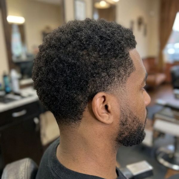 Low Taper Fade Short Hair