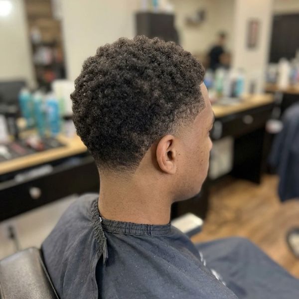 Low Taper Fade Short Hair