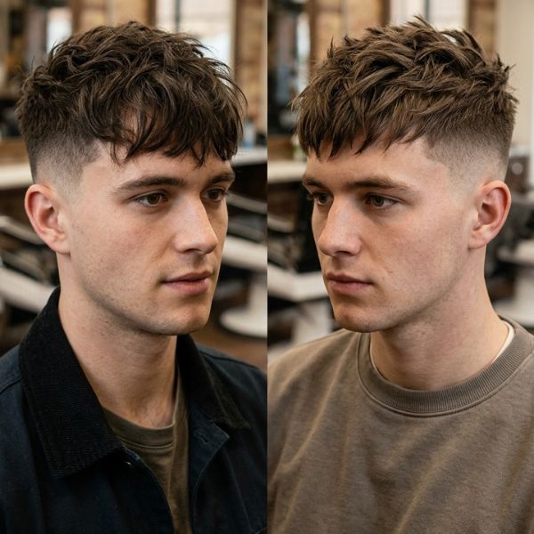 Messy French Crop Vs Textured Crop