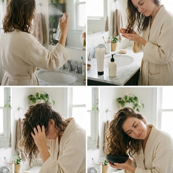 Simple Morning Routine for Wavy Hair
